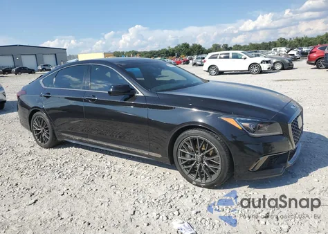 2018 Genesis G80 Sport from USA, damaged, VIN KMHGN4JB3JU260129